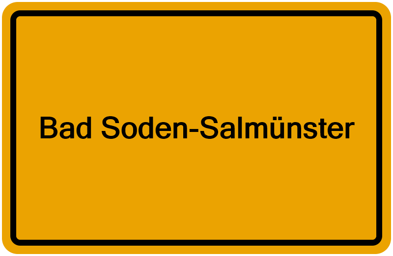 Handelsregister Bad Soden-Salmünster